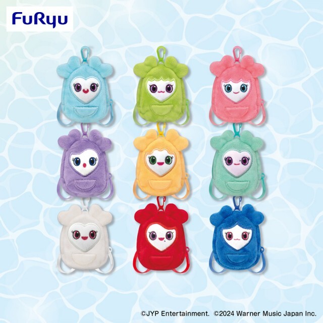 TWICE GIGO Set 3 JIVELY JIHYO lovely Plush cushion & Backpack