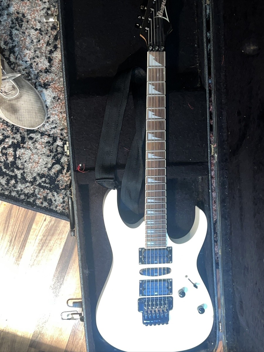 Beautiful IBANEZ RG370DX Bright White Guitar | eBay