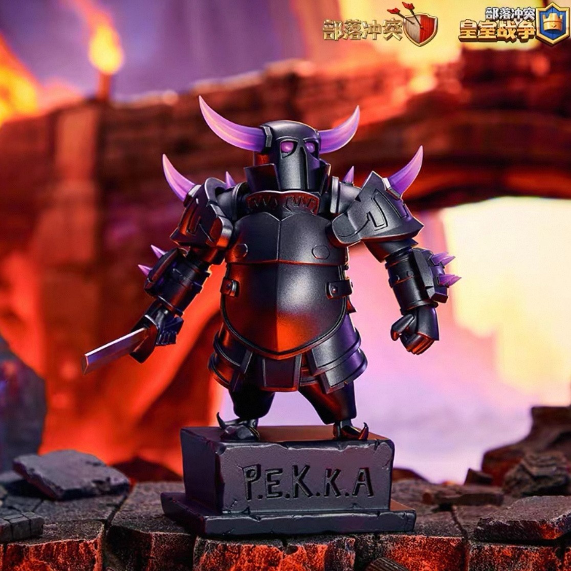 Clash of Clans New Clash Royale P.E.K.K.A Figure Statue