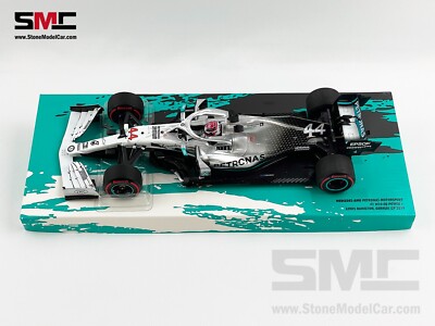 Mercedes F1 W10 Lewis Hamilton German 2019 World Champion 1:18
