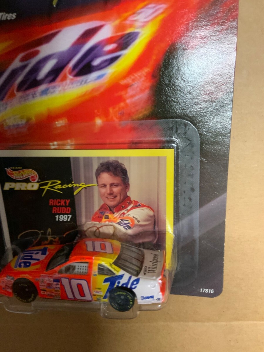 TEAM HOT WHEELS Pro Racing Ricky Rudd #10 TIDE Upper Deck NASCAR