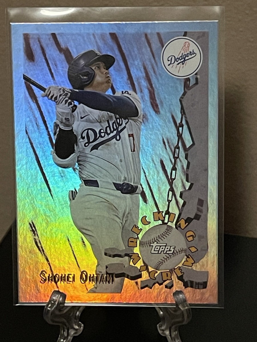 Shohei Ohtani 2024 Topps Archives Wrecking Crew Silver Foil SP. | eBay