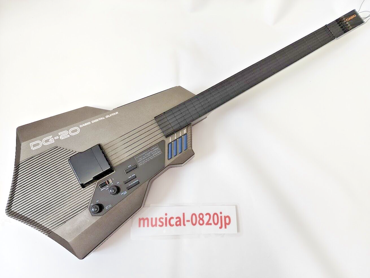 CASIO DG-20 Digital Electric Guitar Synthesizer Working | eBay