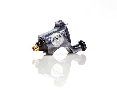 Bishop V6 Rotary Tattoo Machine Gun 4.2mm RCA Gunmetal Pro Liner