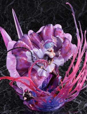 Re:Zero Rem Crystal Dress Demon Ver 1/7 Figure Japan Exclusive