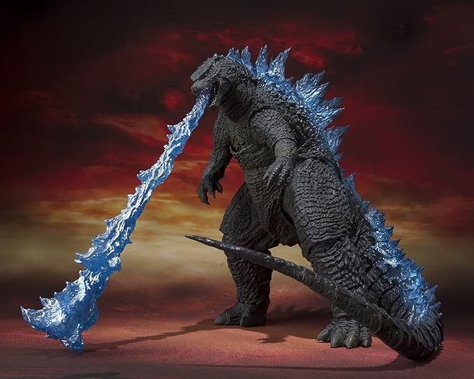S.H.MonsterArts GODZILLA 2014 Spit Fire Ver. Legendary Action