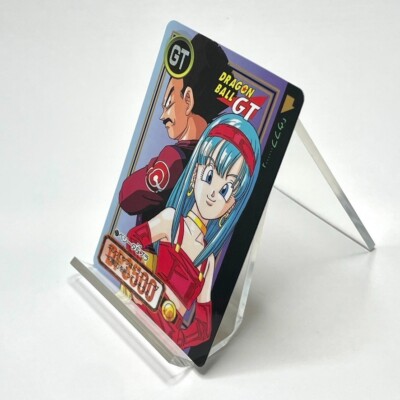Vegeta & Bra Dragon Ball GT Trading Card 1996 Japan Bandai