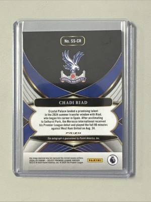 2024-25 Panini Select Premier League Chadi Riad Auto | eBay