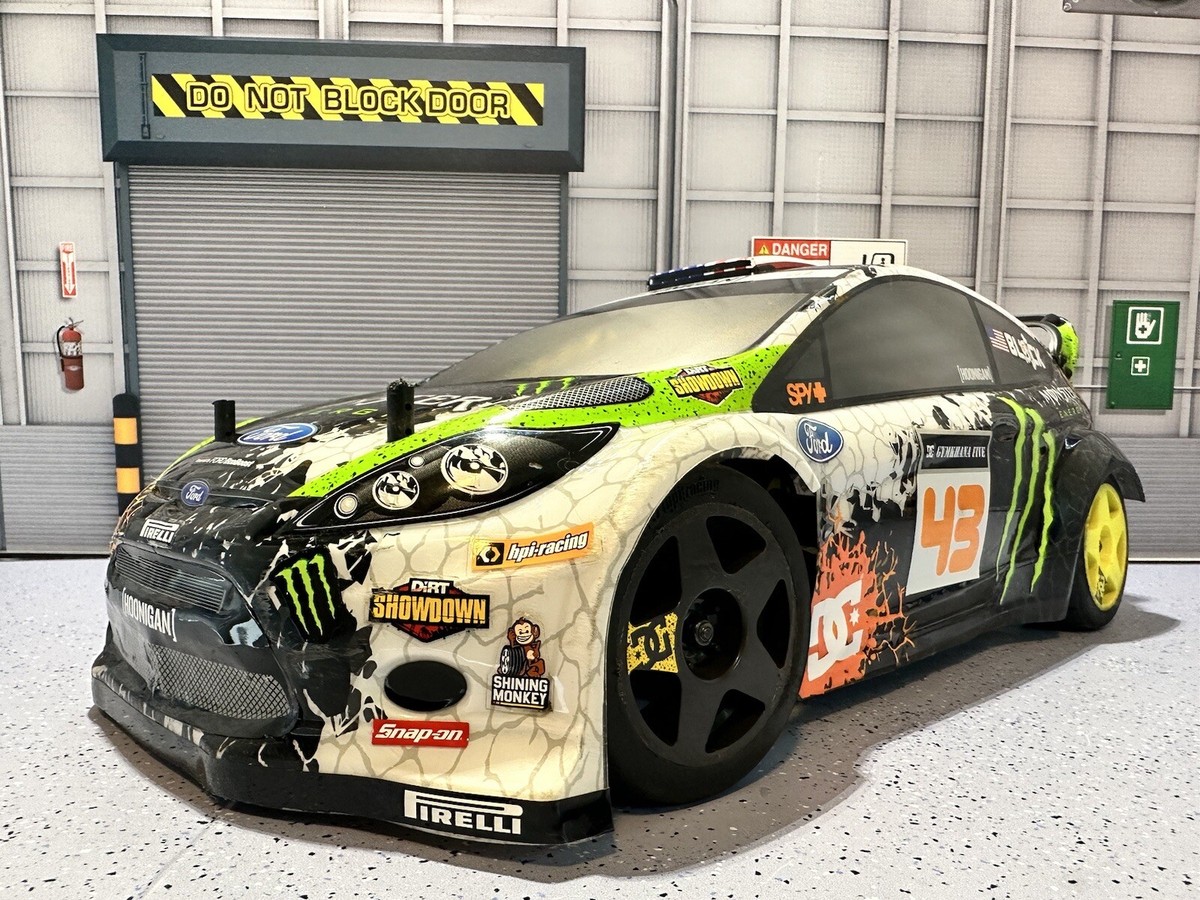 HPI wr8 2012 KEN BLOCK GYMKHANA FORD FIESTA ST WR8 RS Focus