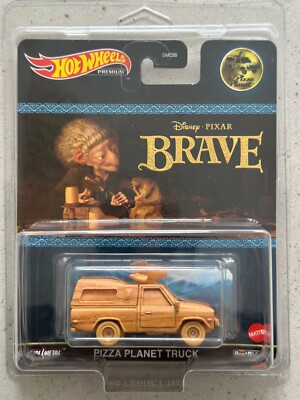 2020 Hot Wheels Brave PIZZA PLANET TRUCK with Protector Disney