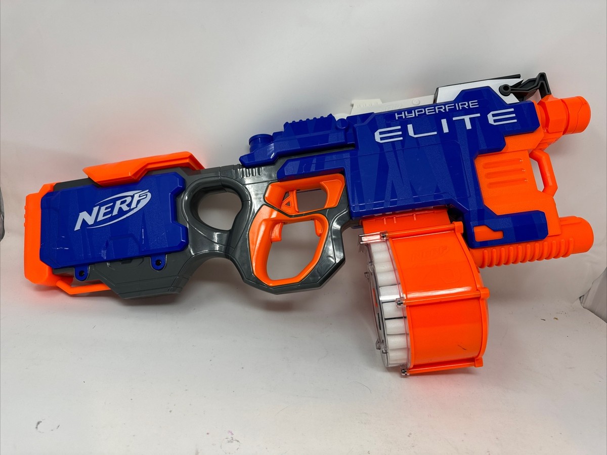 NERF N-strike Elite Hyperfire Blaster w/ 21 Round Clip | eBay