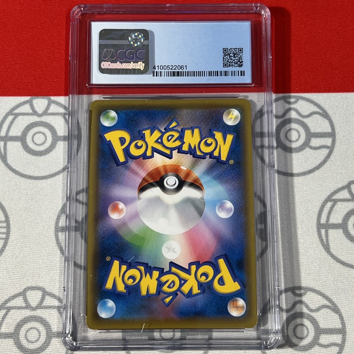 CGC 9 Poke Ball Golden Box Japanese 25th #002/015 Pokemon Card