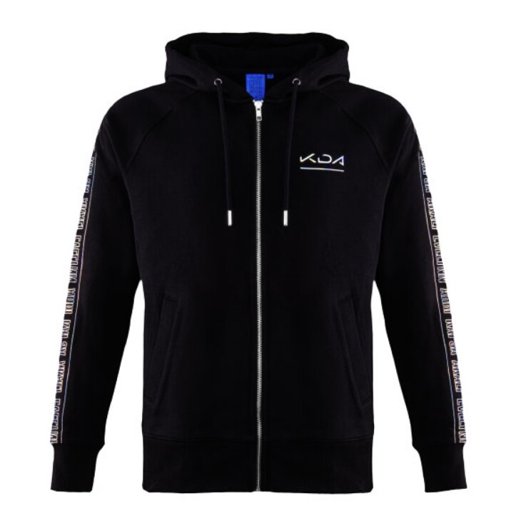 League of Legends] LOL K/DA All Out Zip Up Hoodie Black Official
