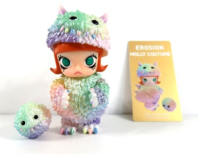 Pop Mart Erosion Molly Costume Mini Figure Monster Fluffy Molly