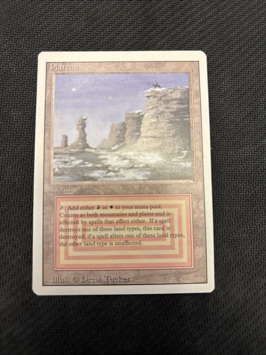 MTG 3ED リバイズド Plateau 英語版 1枚 MTG 3ED リバイズド Plateau