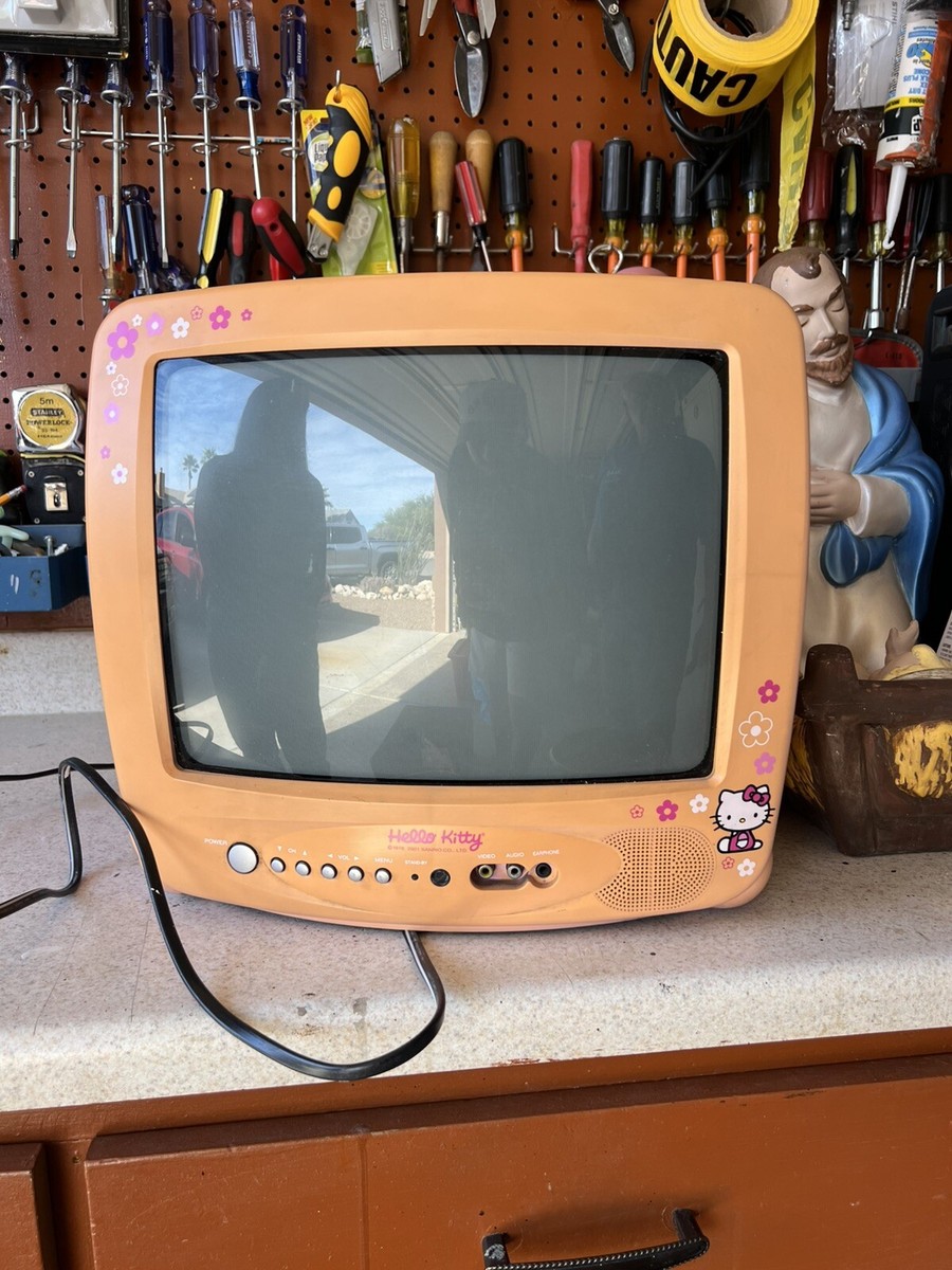♥️超希少！レトロ HELLO KITTY テレビ台 カオハナ 1998年 当時物