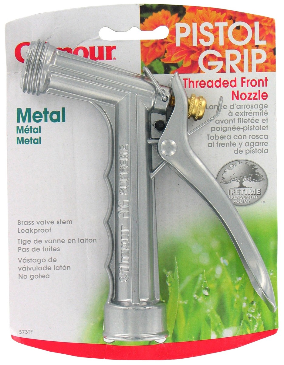 Gilmour 857302-1001 Metal Pistol Grip Self-Adjusting Hold-Open