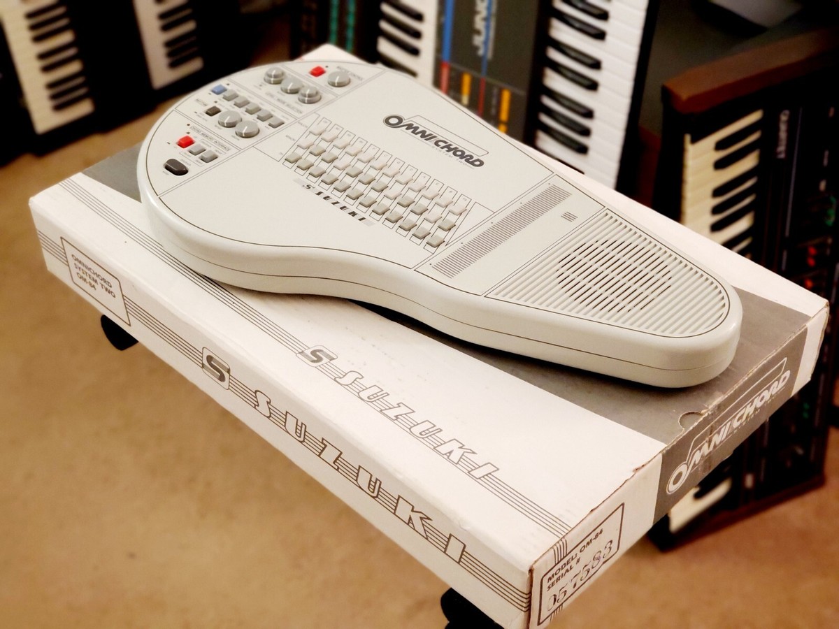 修理必要」スズキ Omnichord System 100 ケース付き