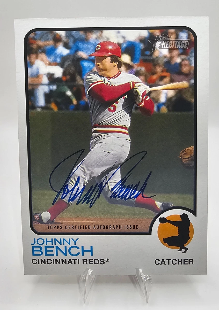 12シリ]johnny bench auto mlb 12シリ]johnny bench auto mlb Johnny
