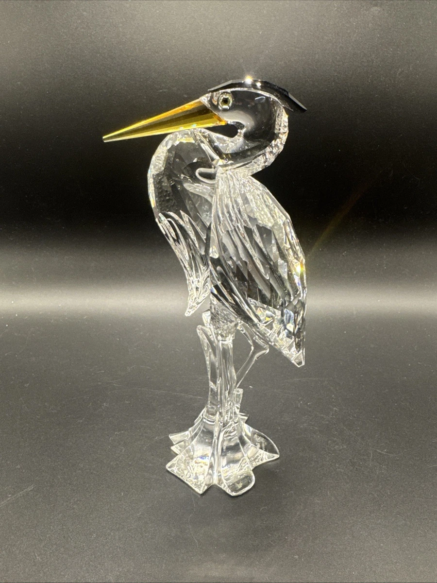 スワロフスキー 鷺（サギ）Silver heron スワロフスキー 鷺（サギ