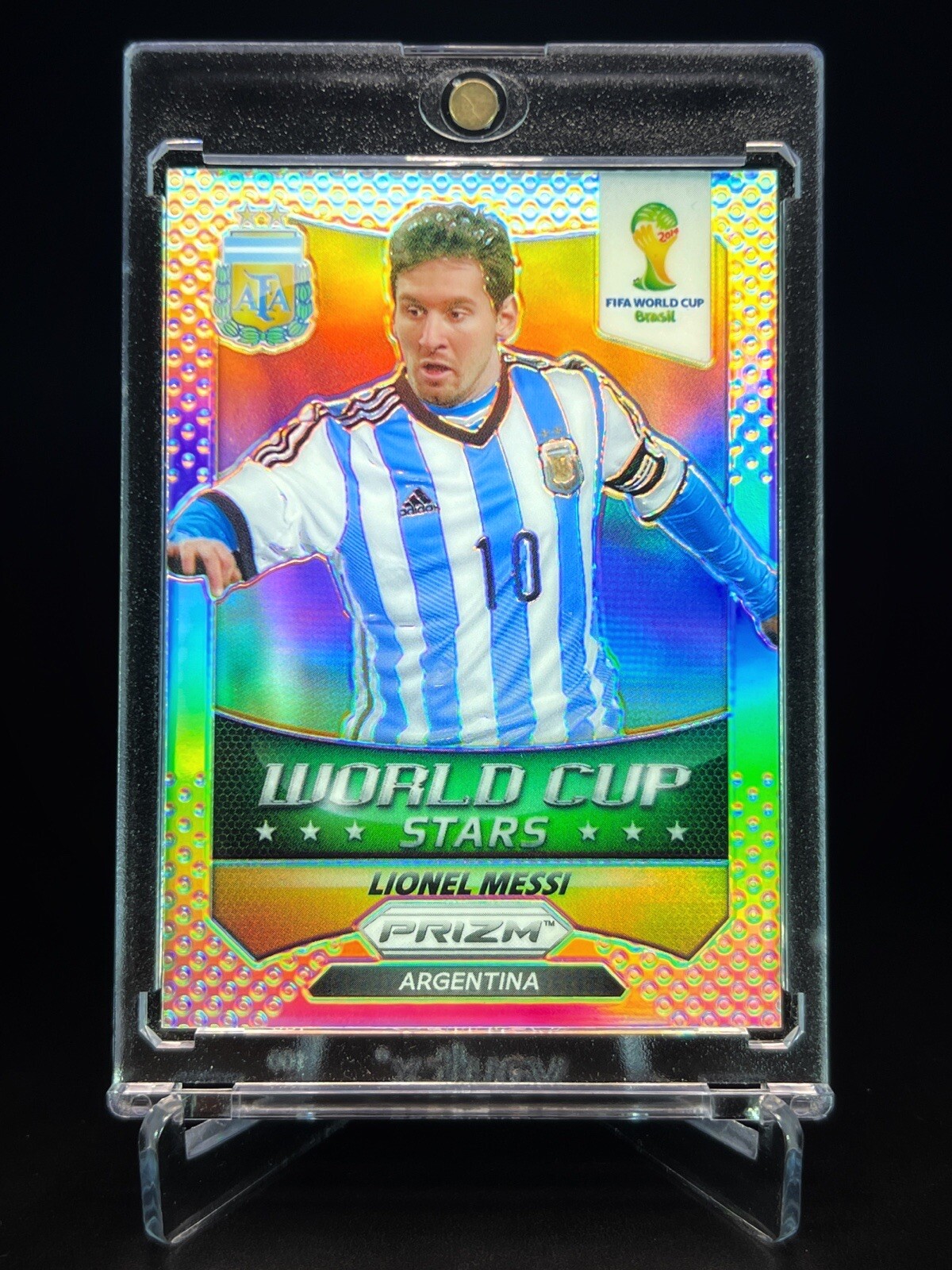 Lionel Messi 2014 Prizm World Cup #12 Silver Price Guide - Sports
