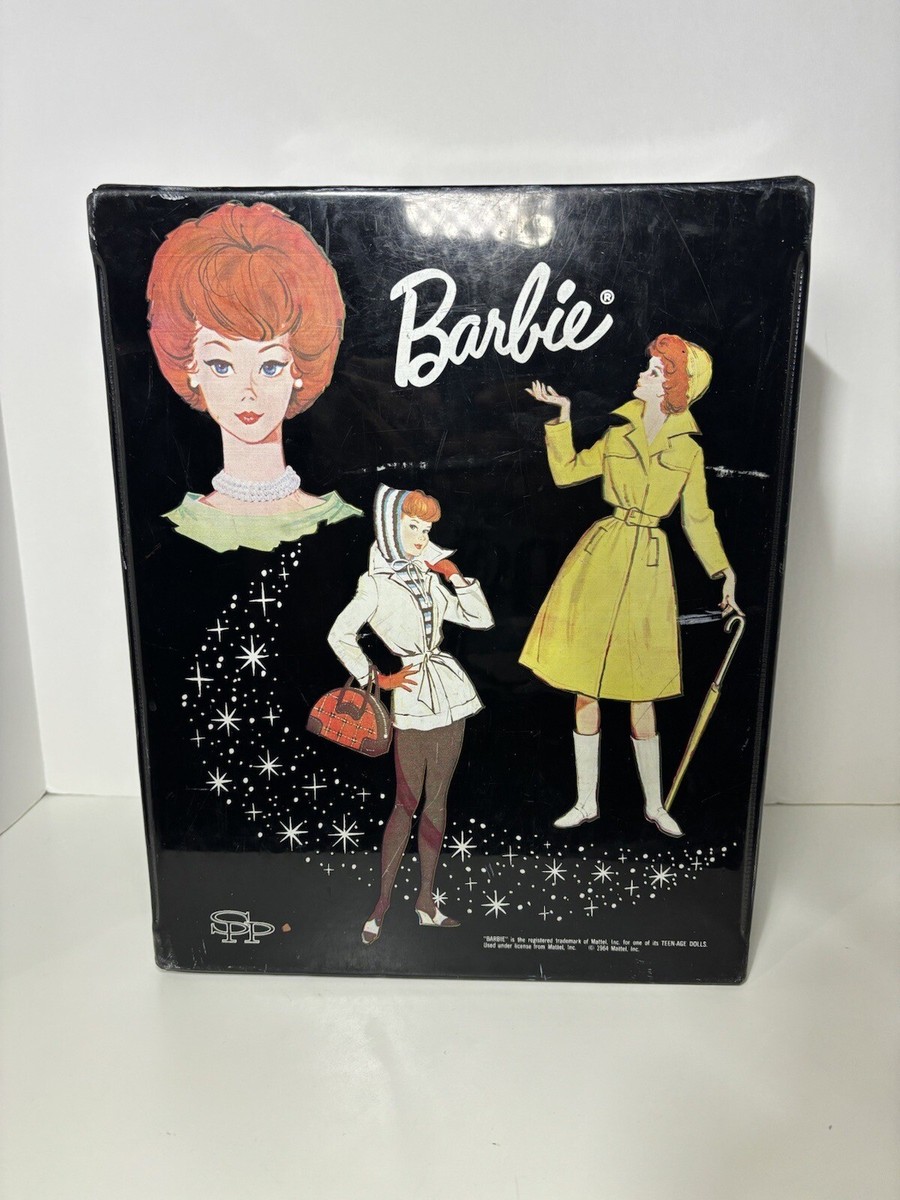 バービー バービー 1961年 ビンテージ ドールケース 収納ケース黒 1961
