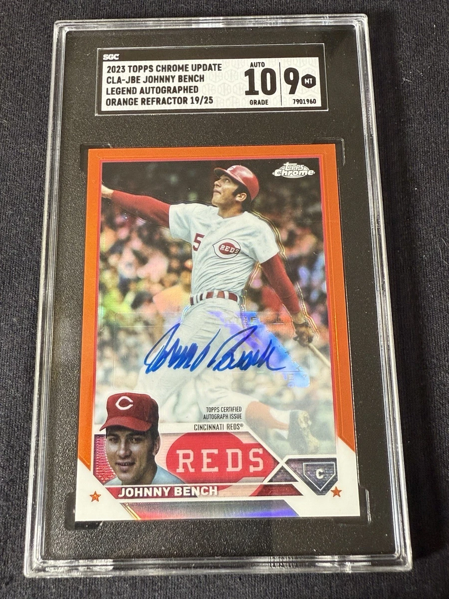12シリ]johnny bench auto mlb 12シリ]johnny bench auto mlb Johnny