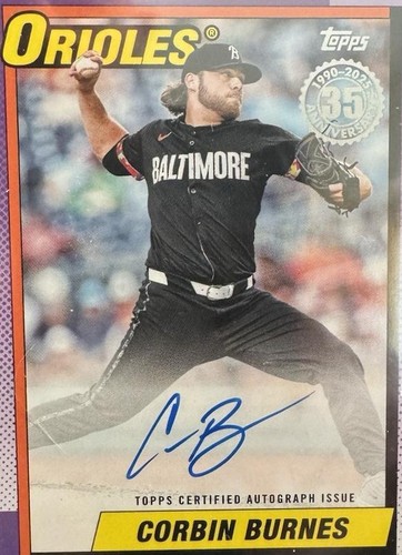 Corbin Burnes CHROME 2025 Topps Heritage #140 | eBay