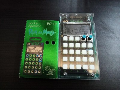 Teenage Engineering Pocket Operator PO-137 Rick and Morty Green