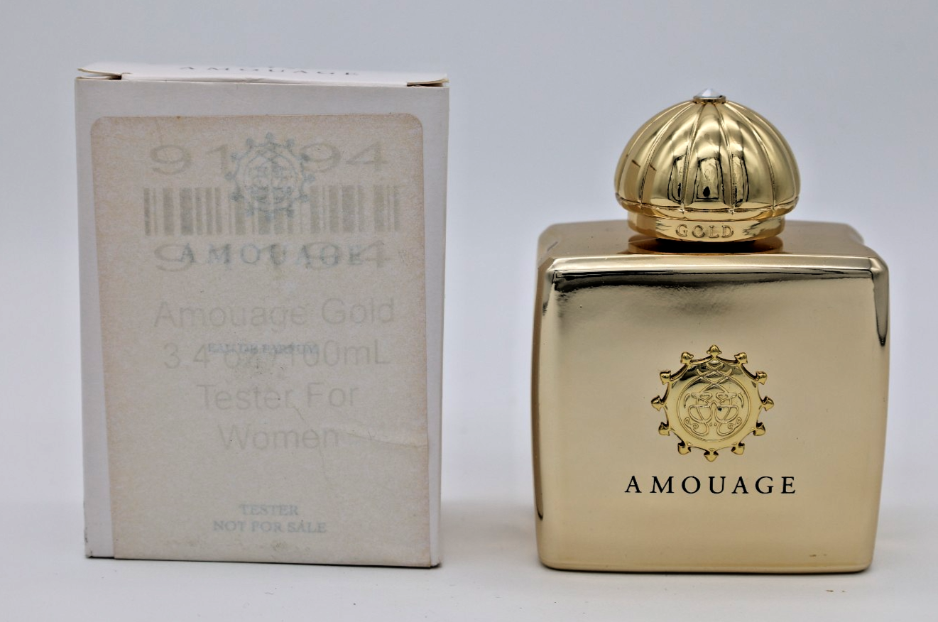 Amouage Gold Woman 100ml / 3.4 oz NEW TESTER Authentic NON MAG CAP