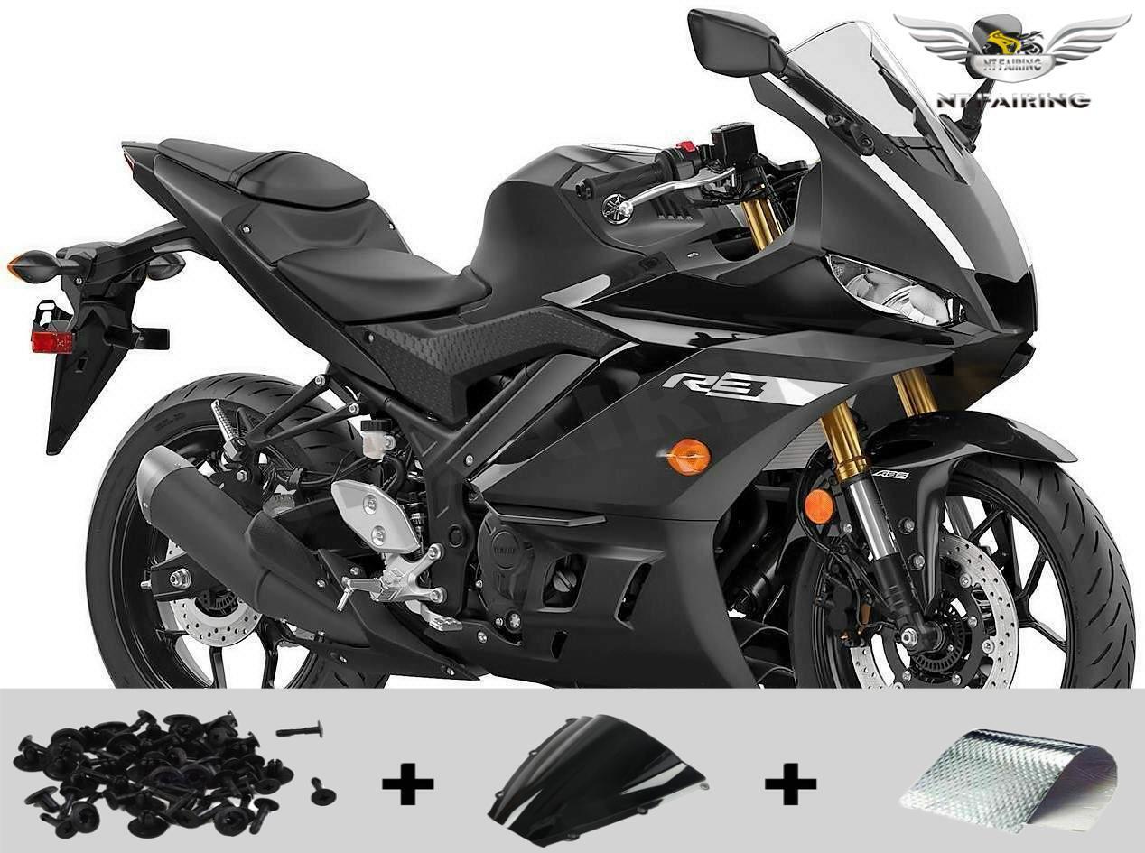 NT Fairing Fit for Yamaha 2019-2021 R3/R25 Matte Black Injection