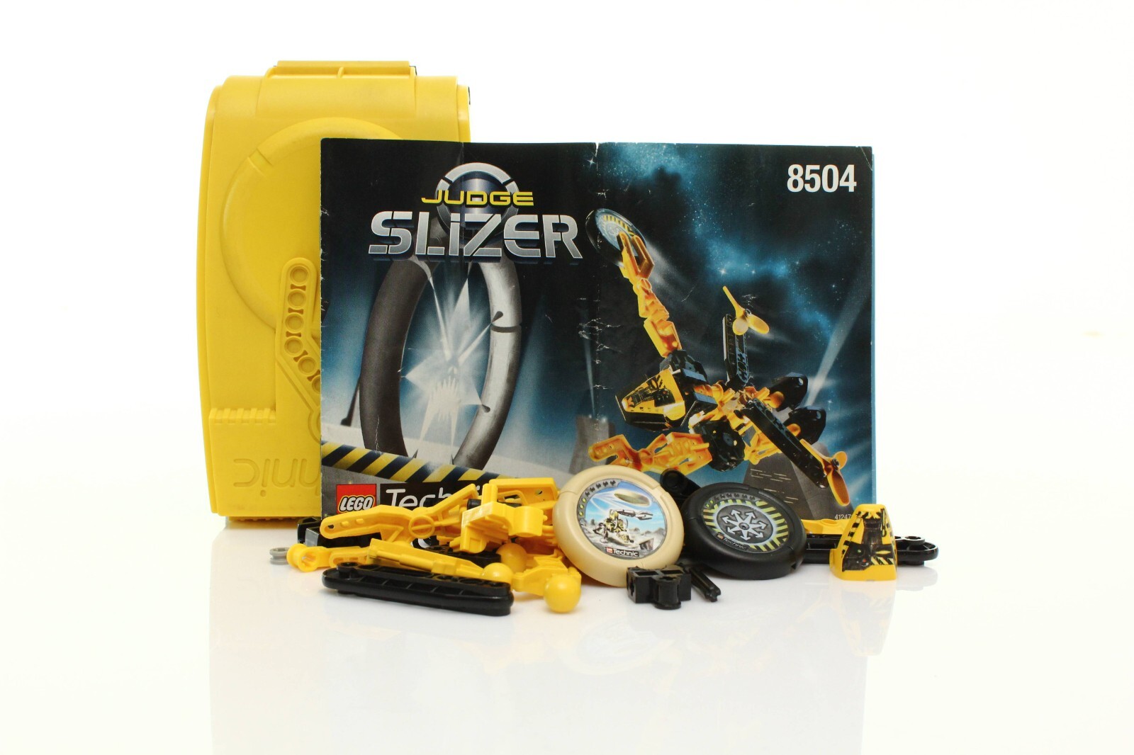 Lego Technic Throwbot / Slizer Set 8504 Jet / Judge 100% complete