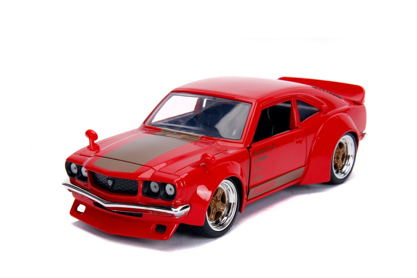 JADA JDM TUNERS 1974 MAZDA RX3 RED 1:24 DIECAST MODEL CAR NEW NO