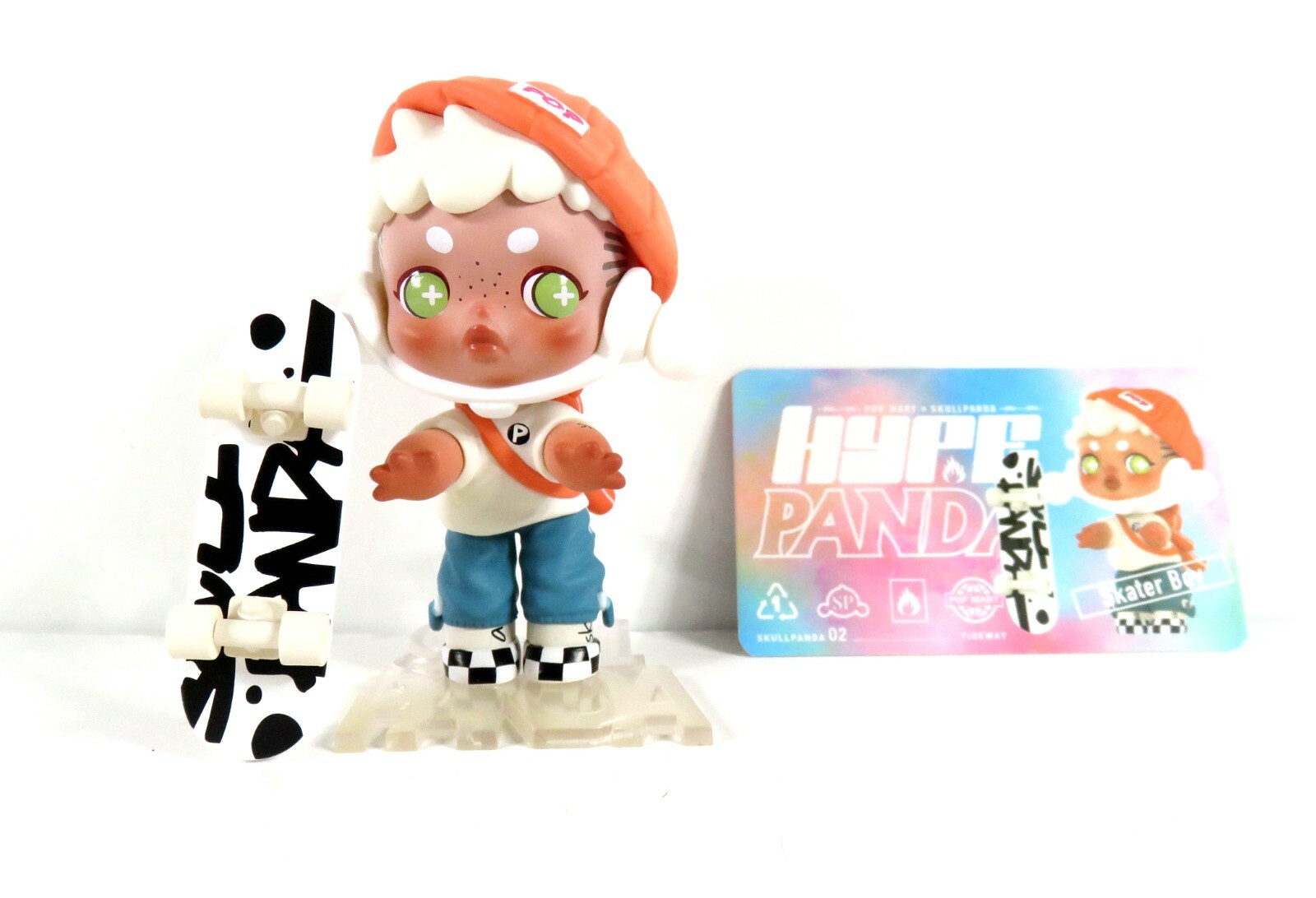 Pop Mart Skull Panda Hype Panda Series Skater Boy Figure NEW | eBay