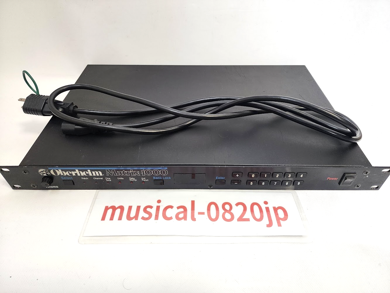Oberheim Matrix-1000 Synthesizer Sound Module | eBay
