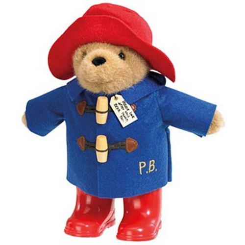 R. John Wright Paddington Bear With Suitcase COA, Money, Jam #716