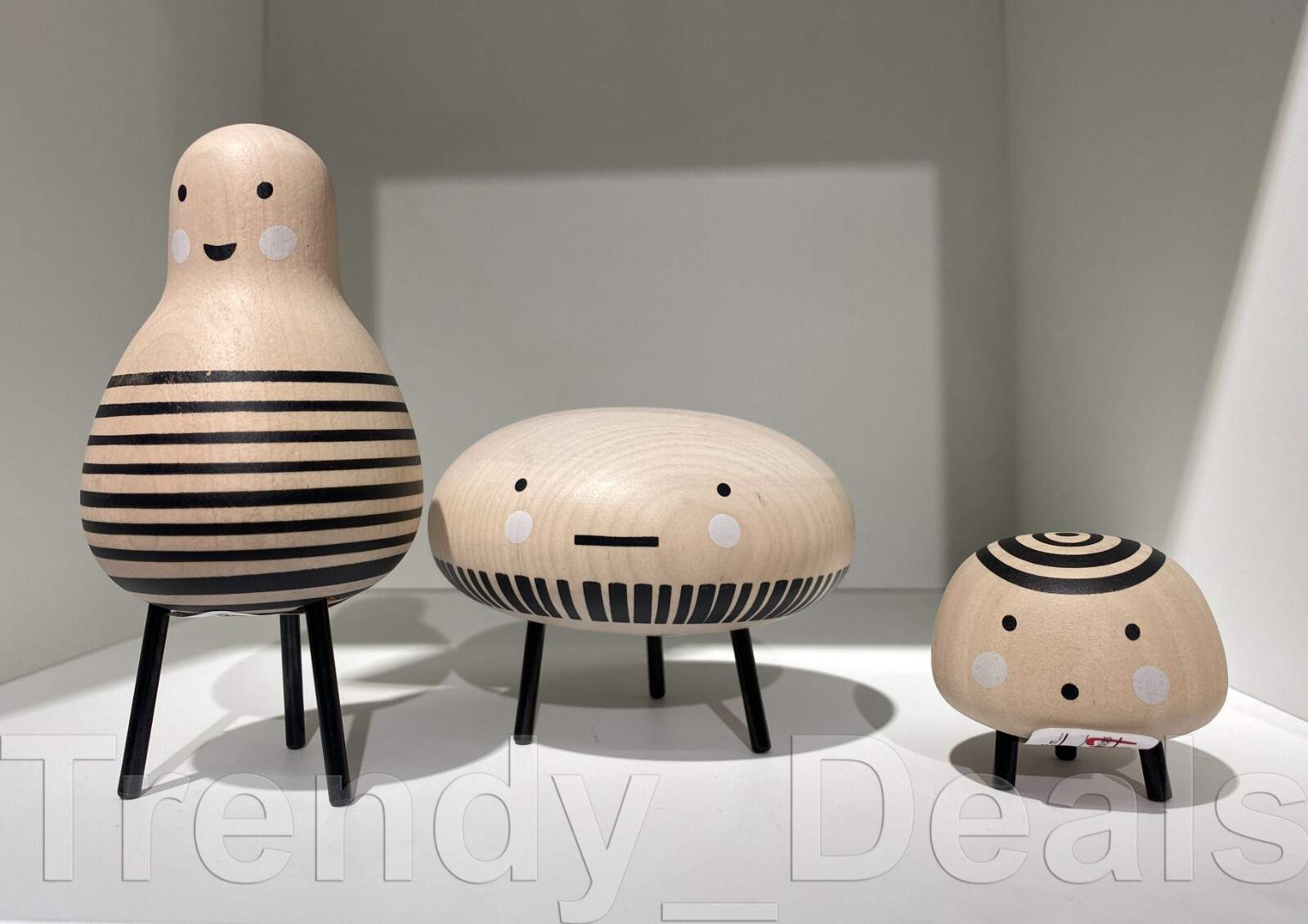 SET of 3 - Ikea DVÄRGTALL DVARGTALL Decorative Figures Figurines