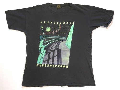 Soundgarden Vintage T Shirt 1994 Superunknown Tour Glow In Dark