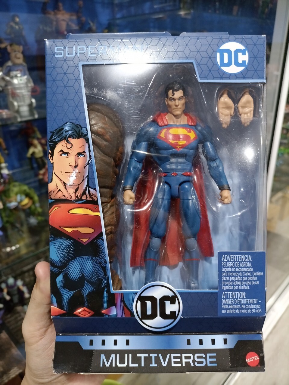 Mattel DC Multiverse Clayface Series DC Rebirth Superman Action