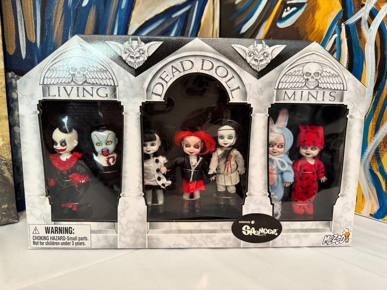 Living Dead Dolls Minis Mausoleum Box Set Series 2 LDD New Sealed