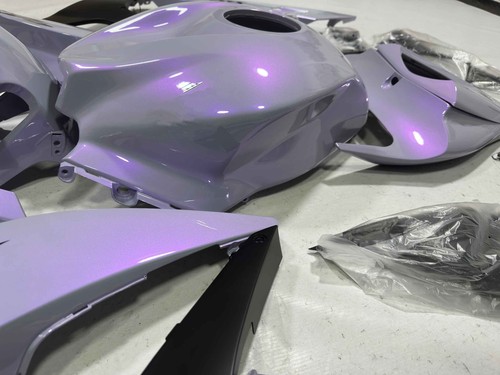 Chameleon Gray Dazz Pearl Purple Fairing Kit For Kawasaki Ninja