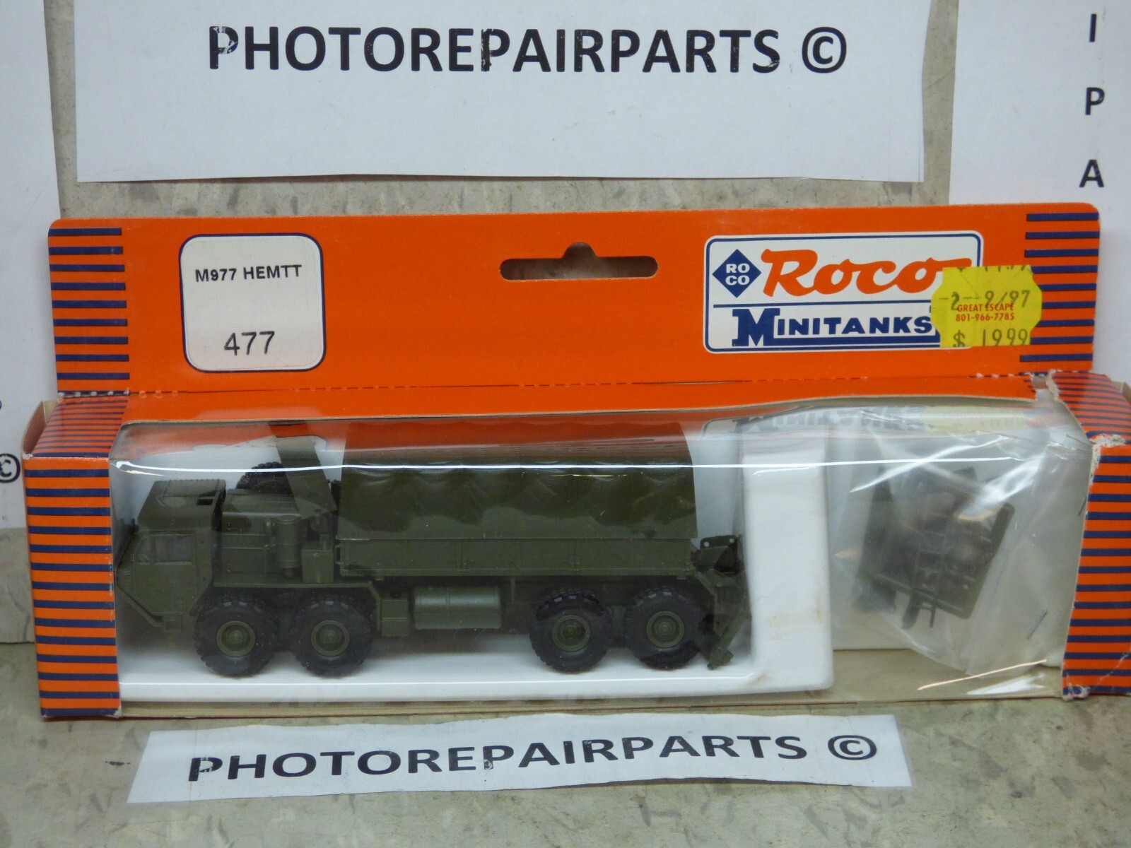 Roco Minitanks Modern US M-977 Oshkosh HEMTT Cargo Truck Lot