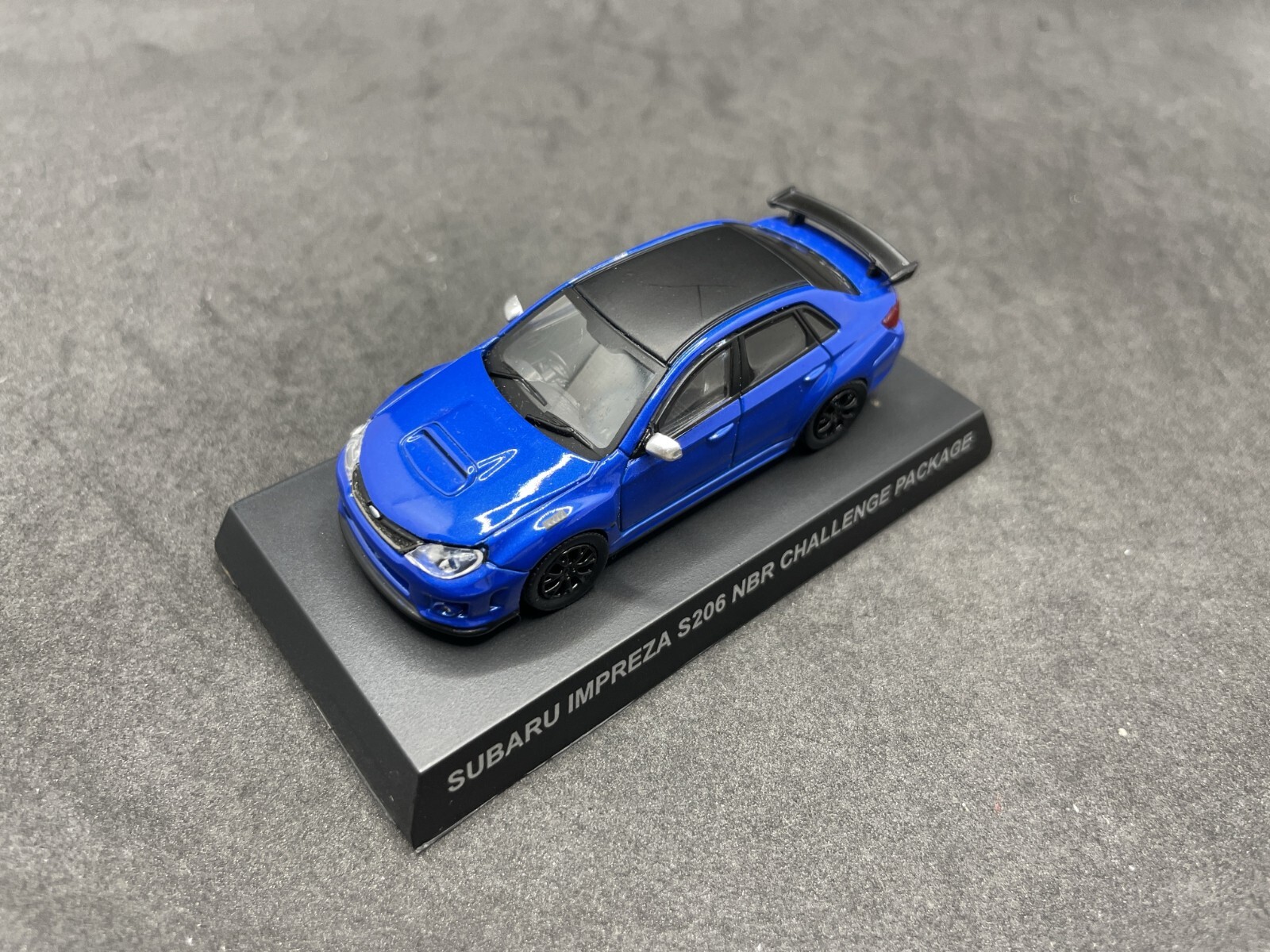 Kyosho 1/64 Subaru collection INPREZA S206 NBR CHALLENGE PACKAGE