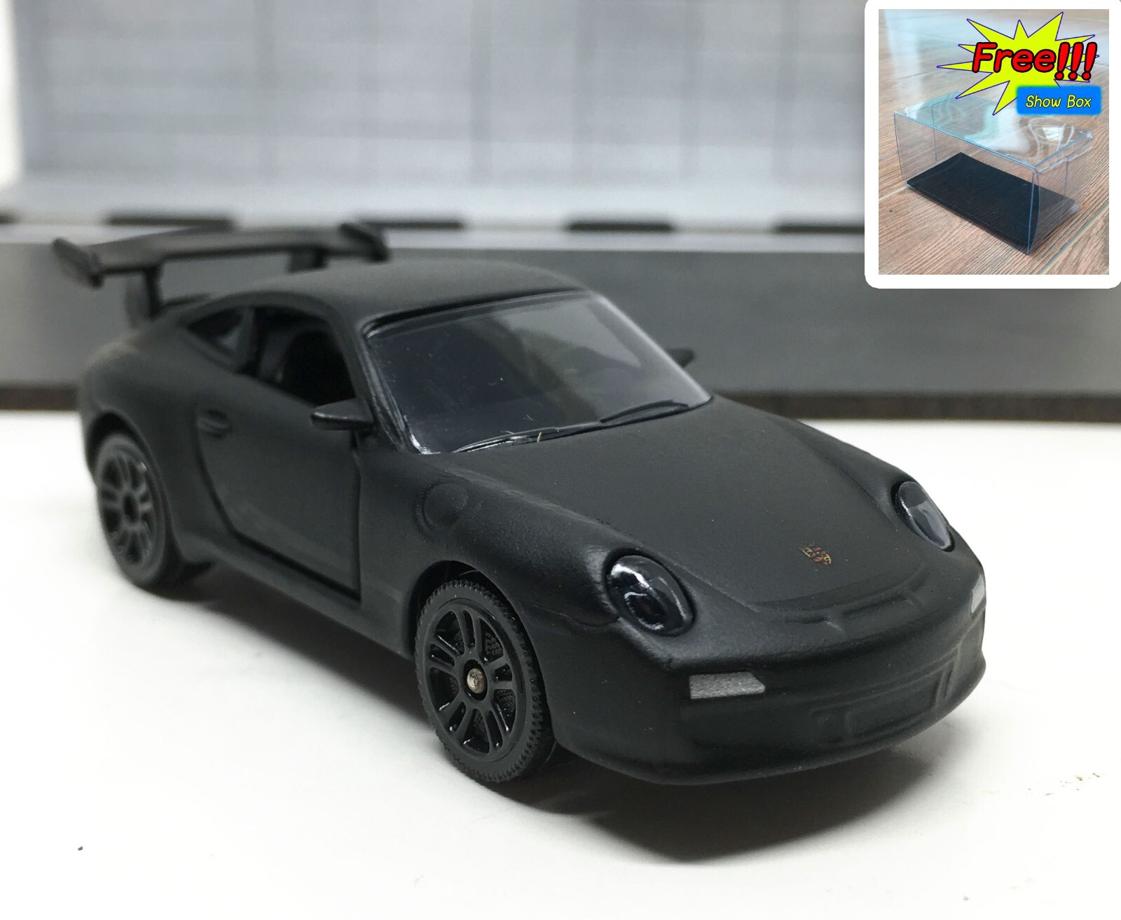 Majorette Porsche 911 GT3 Matte Black - Wheel D5SB 1:59 (3
