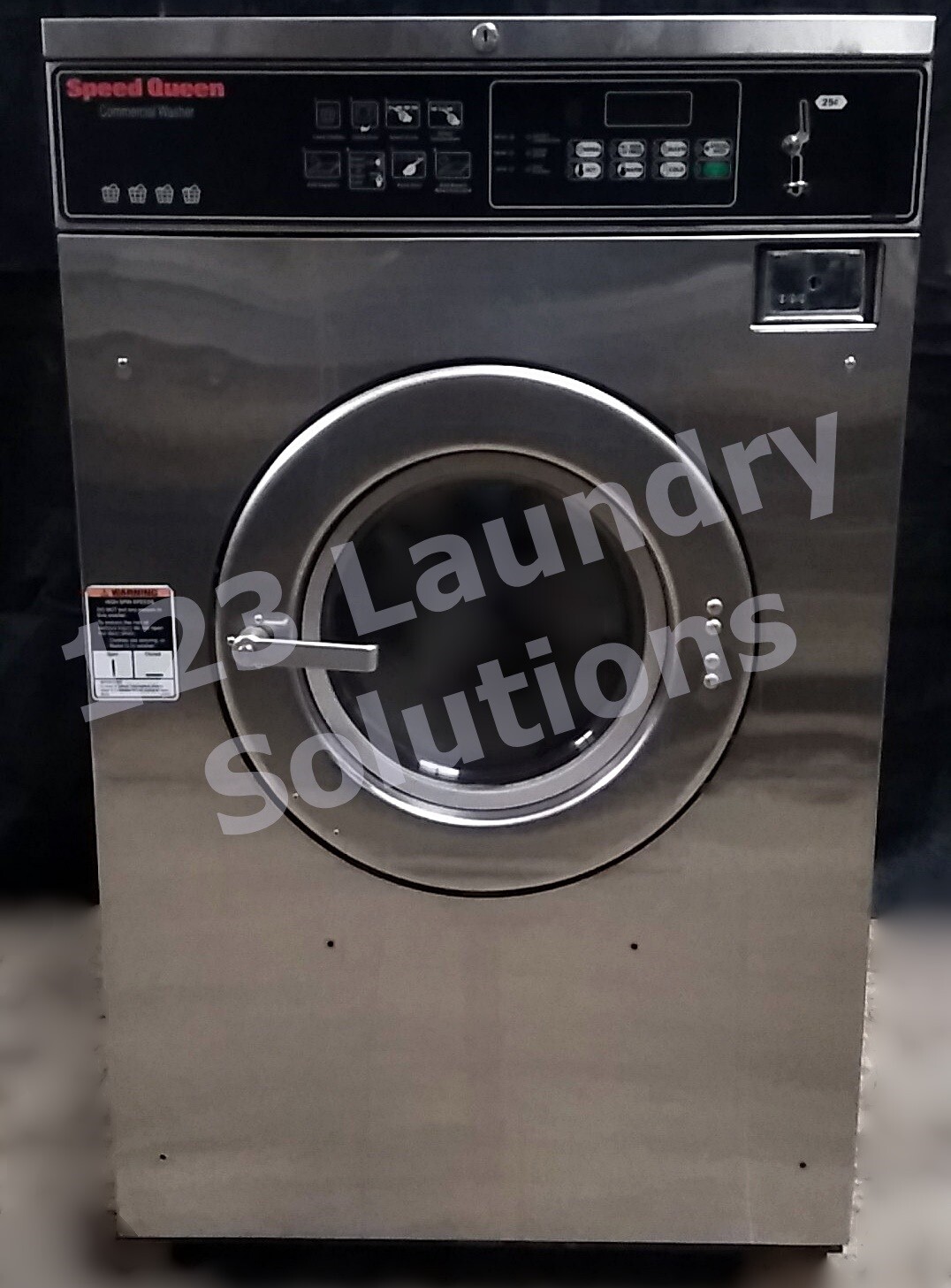 Speed Queen Front Load Washer Coin Op 35LB, 208-240V 3PH, S/N