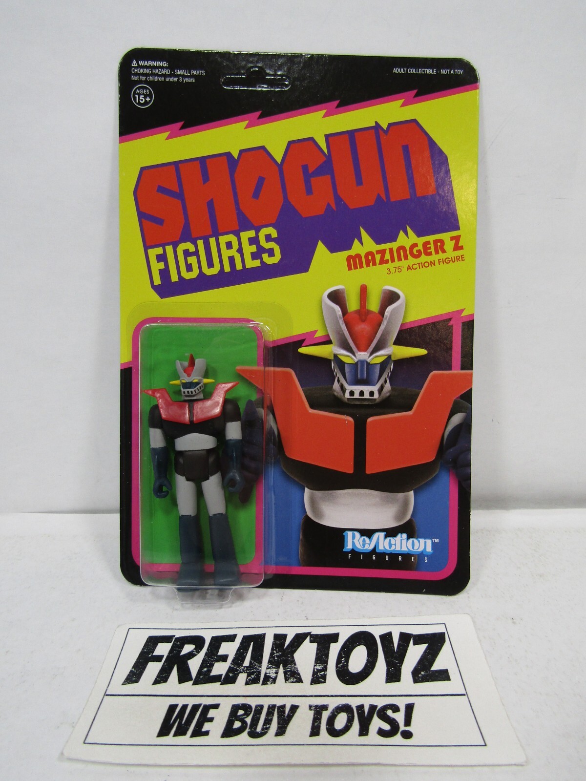 Super7 Shogun Warriors Mazinger Z Reaction Action Figure, 2019 | eBay