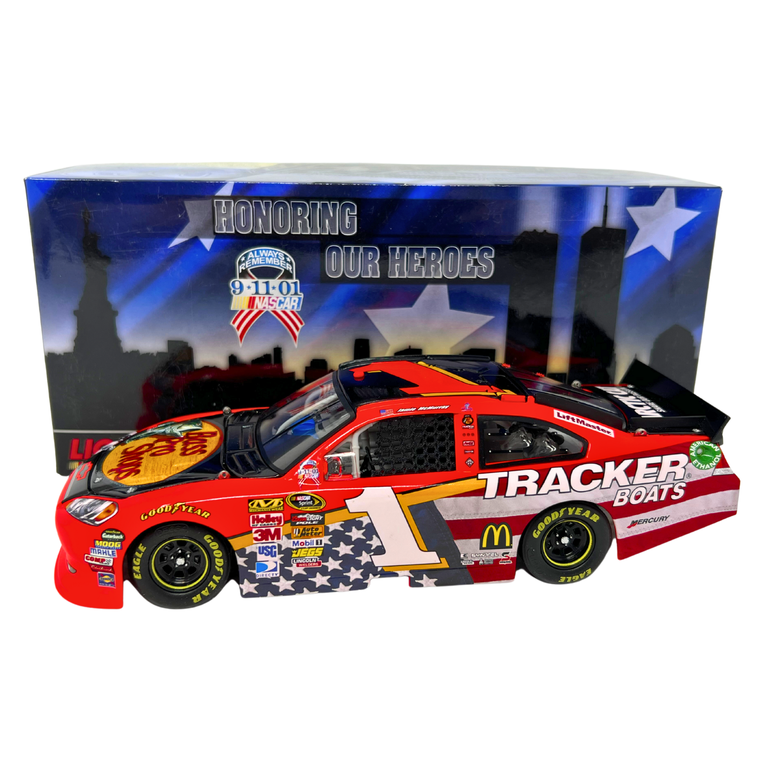 Action Nascar #1 Jamie McMurray Honoring Our Heroes 2011 Impala 1