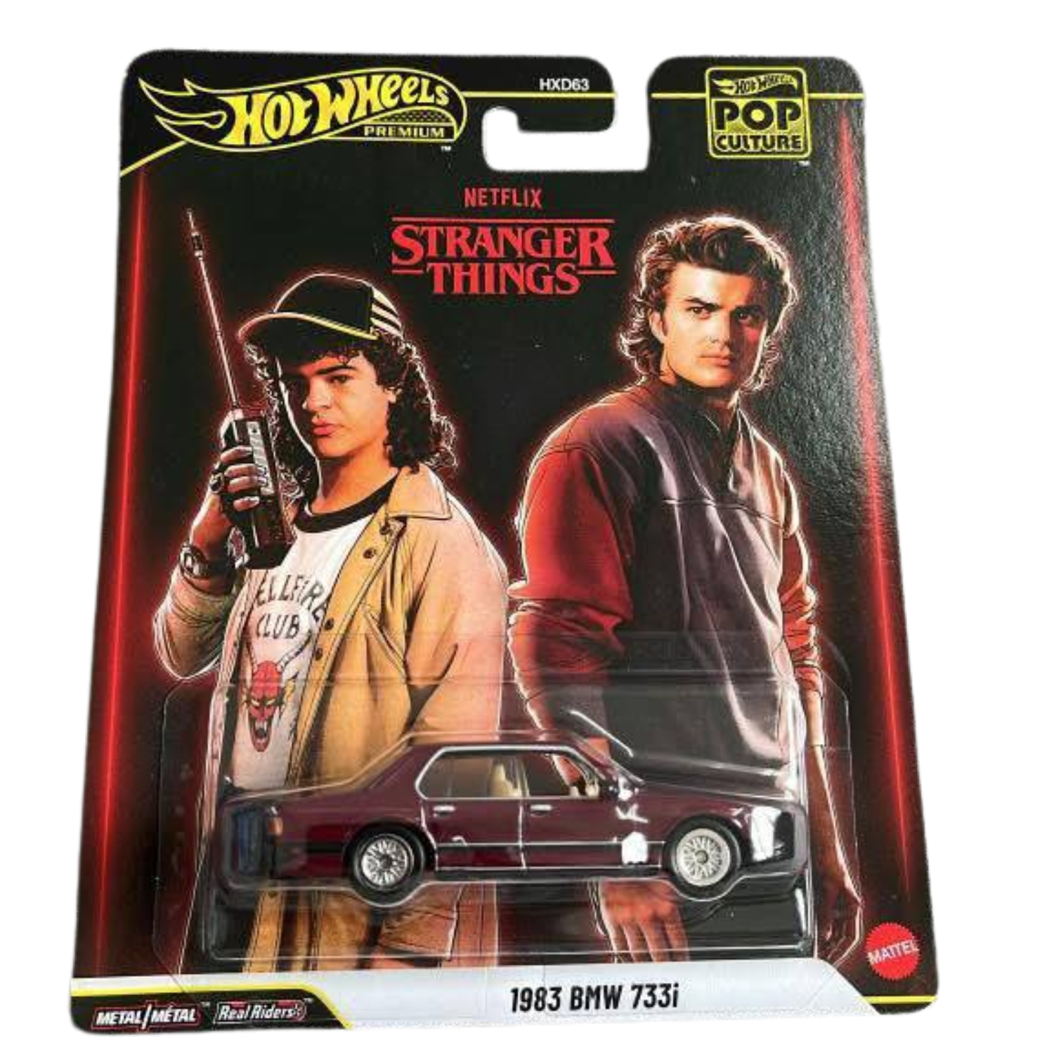 Hot Wheels Premium 2025 Pop Culture Stranger Things 1983 BMW 733i