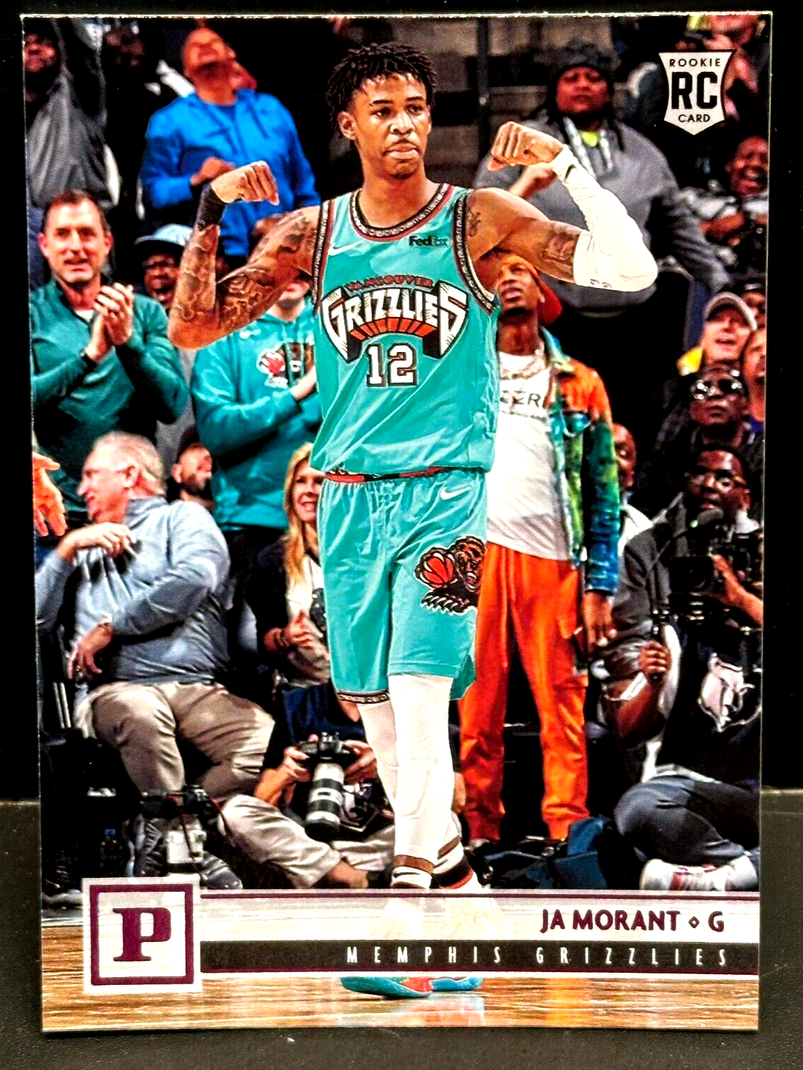 Ja Morant 2019-20 Panini Chronicles RC PINK SP #116 Young Dolph