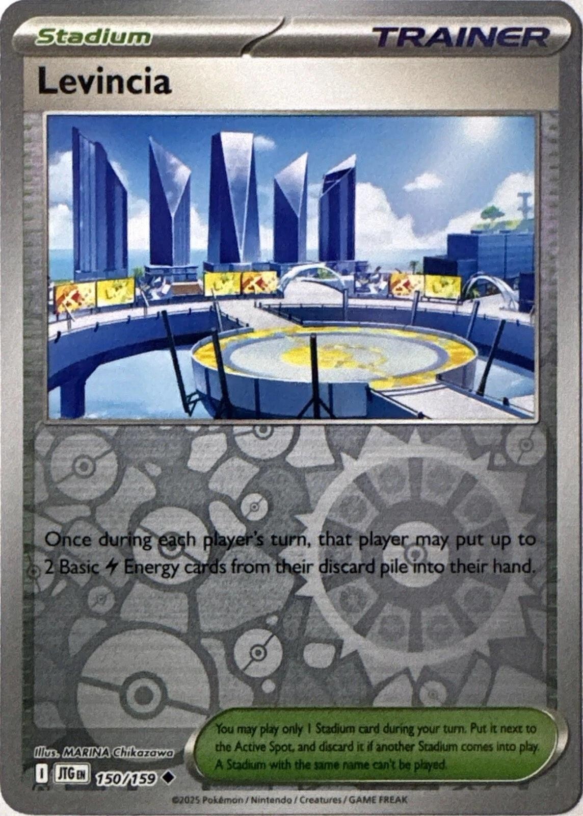 Levincia [Reverse Holo] #150 Pokemon Journey Together | eBay
